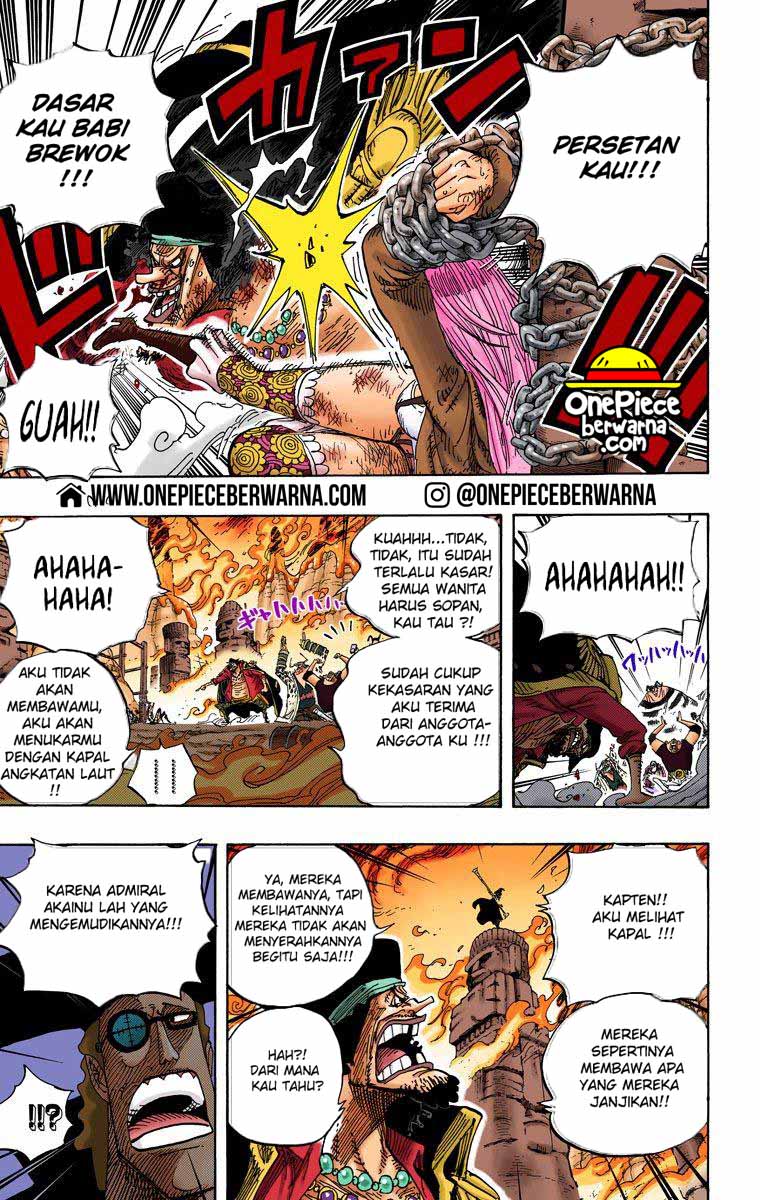 One Piece Berwarna Chapter 595